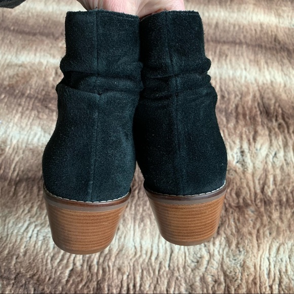 Cole Haan Alayna Slouch Black Suede Ankle Bootie - Picture 4 of 9